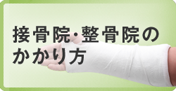 接骨院・整骨院のかかり方